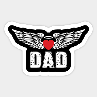 Dad Is An Angel In The Sky (Remember Lost Dads) Sticker